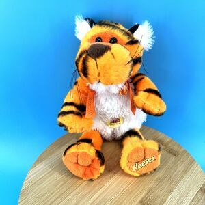 Hershey's REESE'S Peanut Butter Cups ORANGE TIGER 9" Plush STUFFED ANIMAL Toy